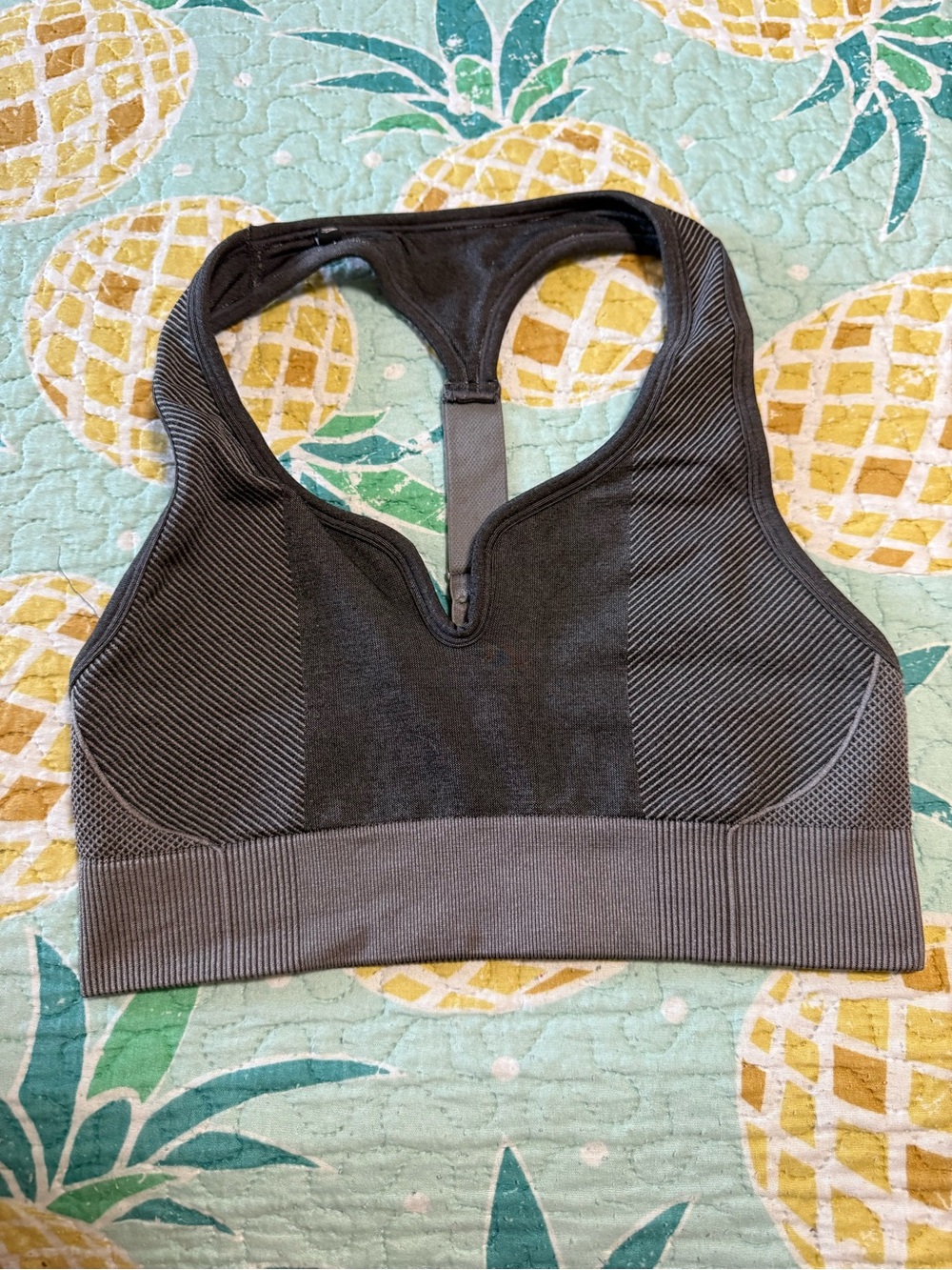 Gymshark Seamless Gray Sports Bralette
